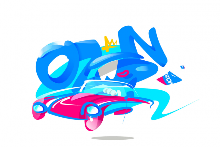 Граффити Ozon