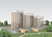 Трехсекционный жилой дом в г. Ханты-мансийск