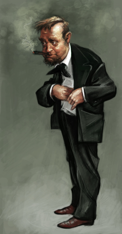 Скетч банкир