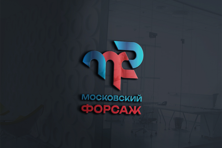 Логотип для телеграм канала - Московский Форсаж