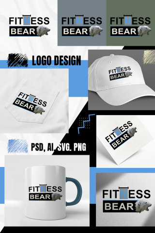 Фирменный стиль - Fitness Bear