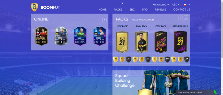 Продажа карточек FIFA