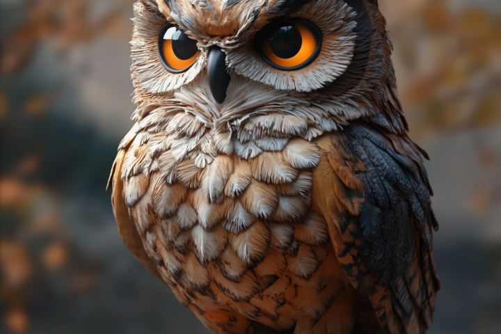 видео анимация совы