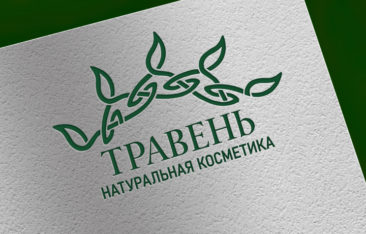 Логотип бренда натуральной косметики