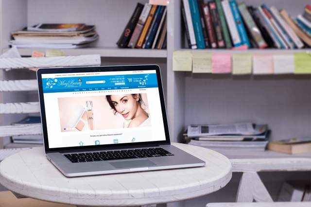 Разработка магазина профессиональной косметики MagBeauty.ru