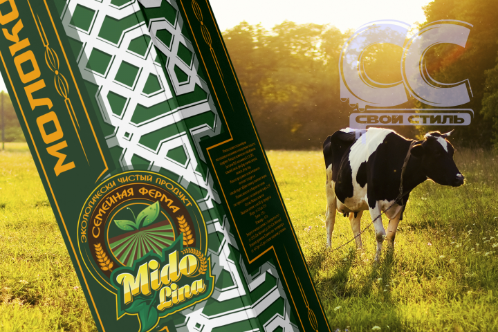 ДИЗАЙН УПАКОВКИ - MIDO LINA - Семейная Ферма