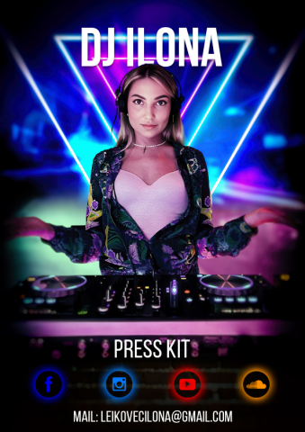 Press kit для DJ ILONA