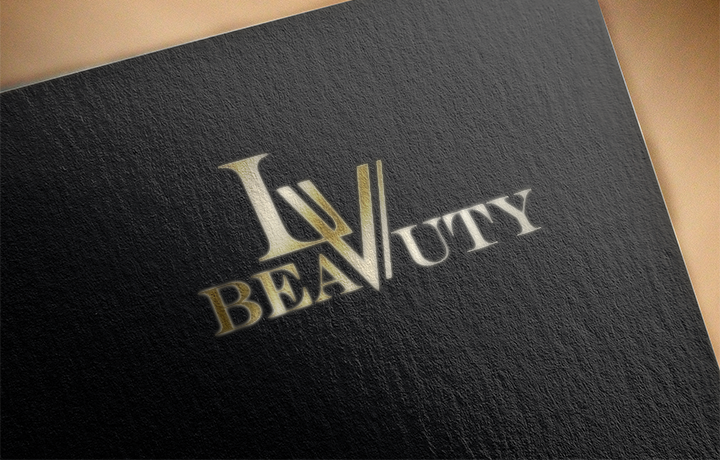Логотип для салона красоты L.V.beauty