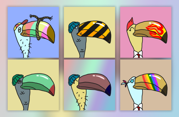 Коллекция NFT CoolToucans