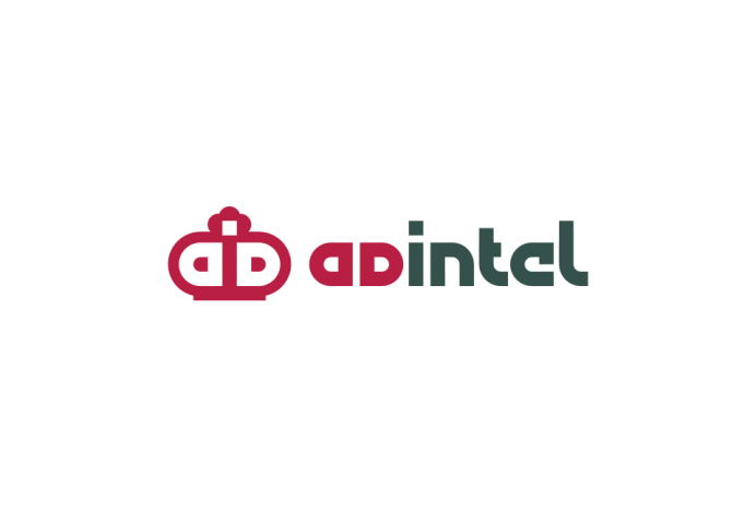 ADINTEL - логотип для компании