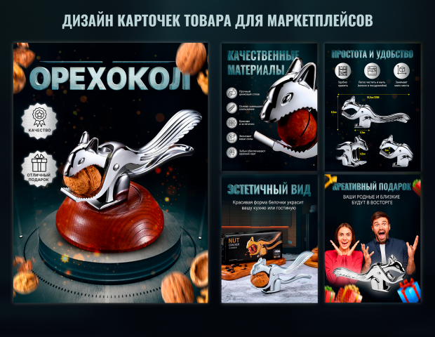 Дизайн карточек товара для маркетплейсов