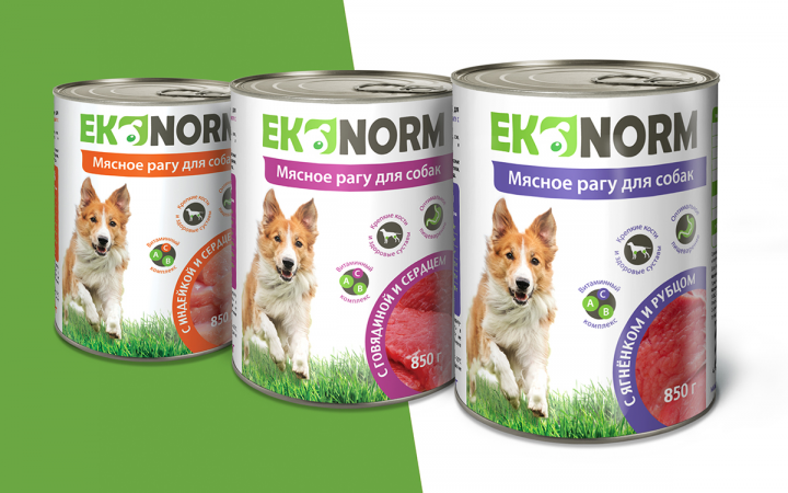 Корма для животных EKONORM