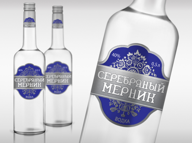 Водка СЕРЕБРЯНЫЙ МЕРНИК