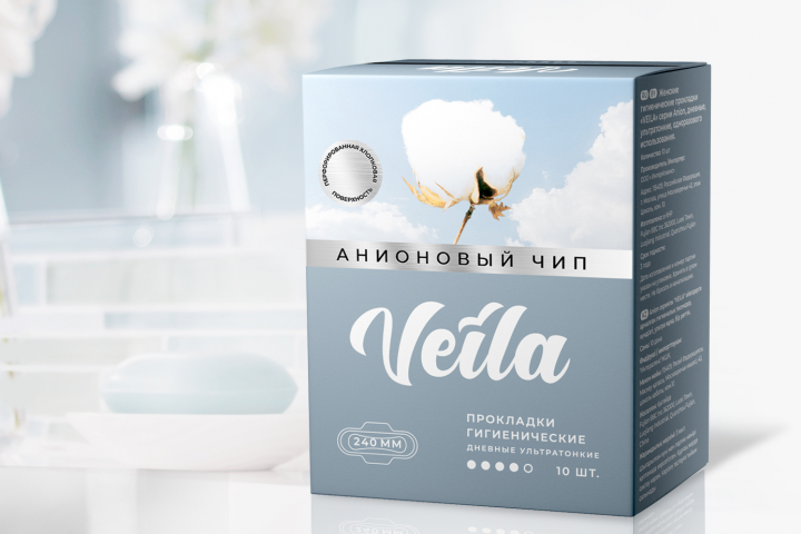 VEILA. Нейминг для средств гигиены