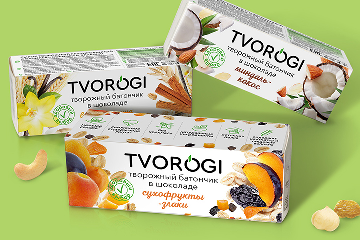 TVOROGI. Нейминг творожных сырков