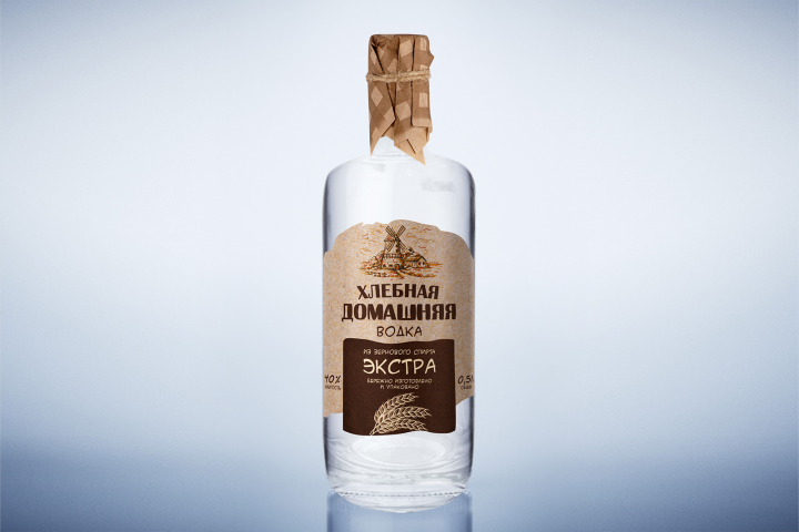 Этикетка для водки