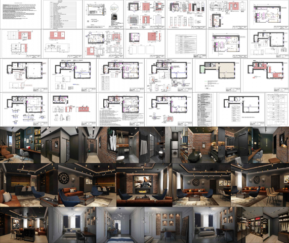 #1Townhouse interior design project 2021