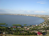Проект очистки озера площадью 14 кв. км в Казахстане