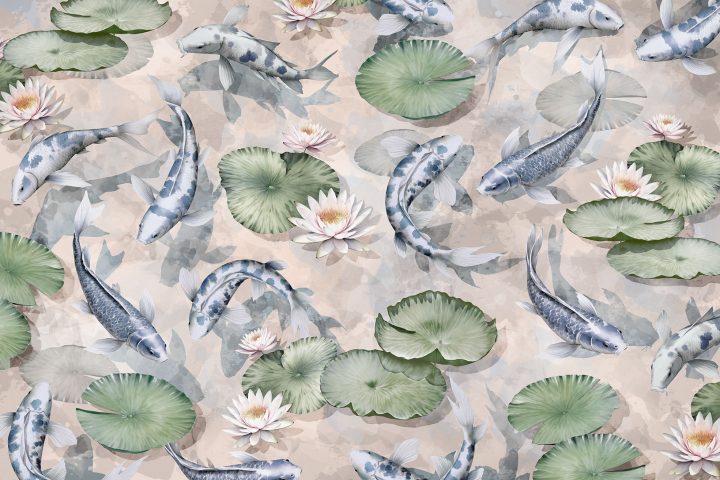 японские карпы