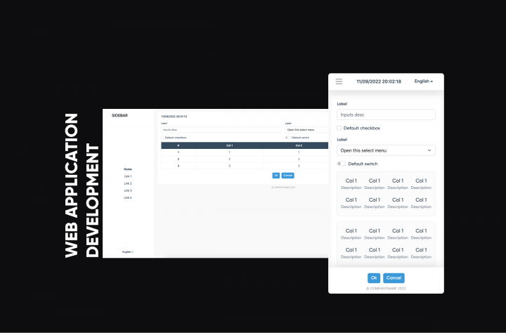 Верстка приложения mobile first