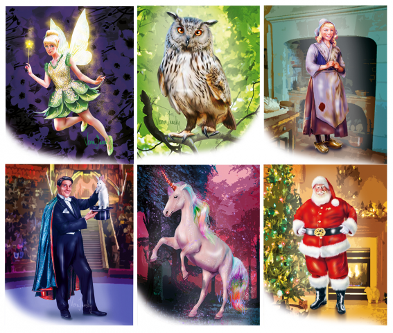 Карточки Персонажи