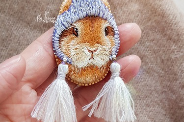 Текст для презентации мастера. Вышитые броши