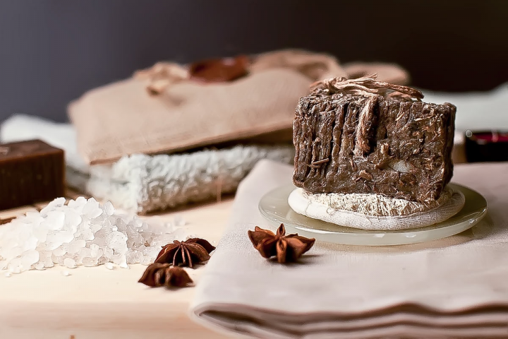 Предметная фотосъёмка мыла для журнала