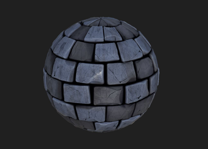 Rock Wall Stylize Material