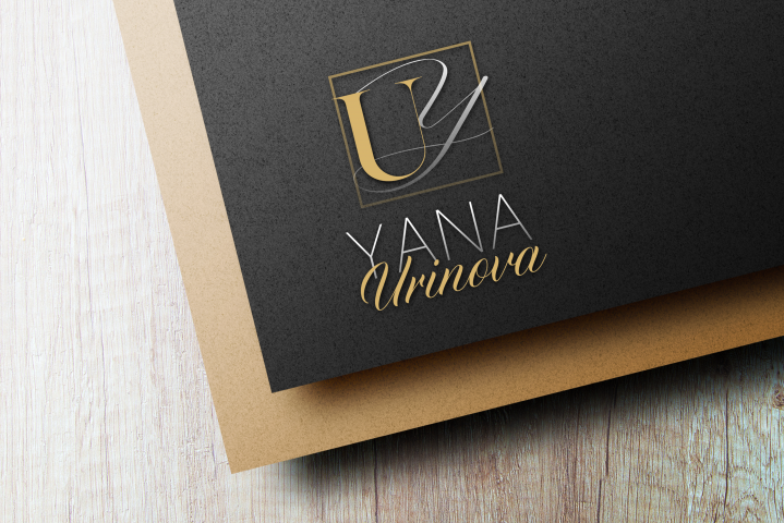 Создание логотипа для студии бровей "YANA Urinova"
