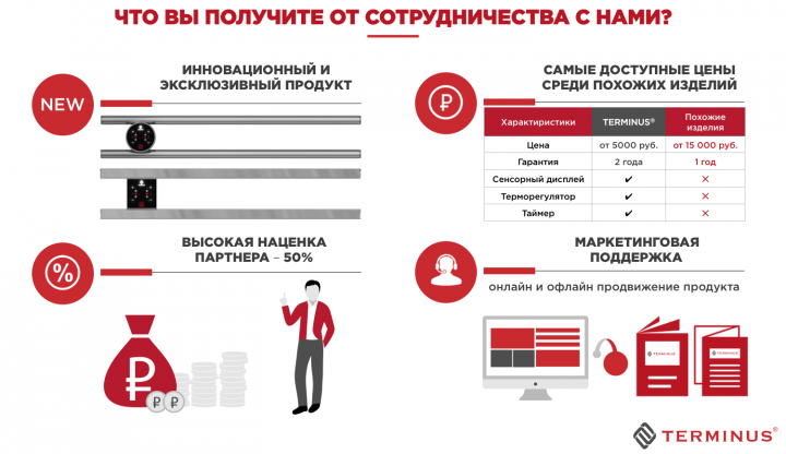 Презентация для компании TERMINUS