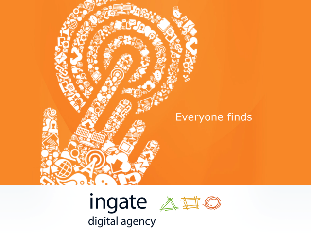 Презентация для digital agency "Ingate"