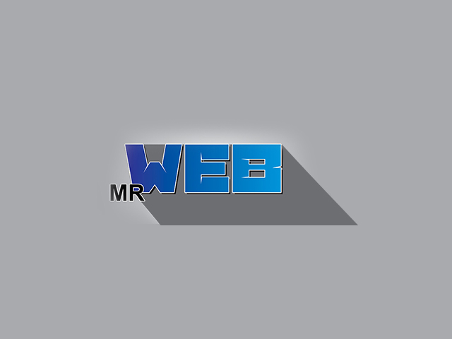 Разработка логотипа для веб студии "mr. web"