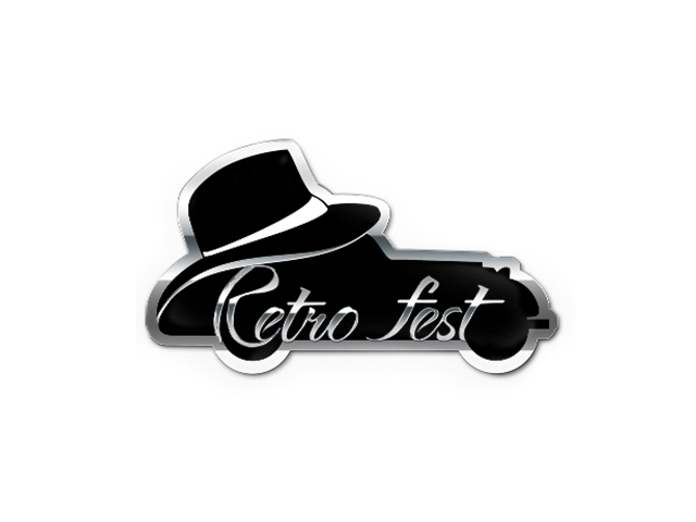 Логотип для фестиваля "Retro car fest"