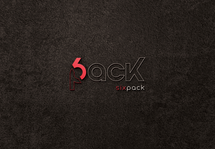 Разработка логотипа для бренда 6pack