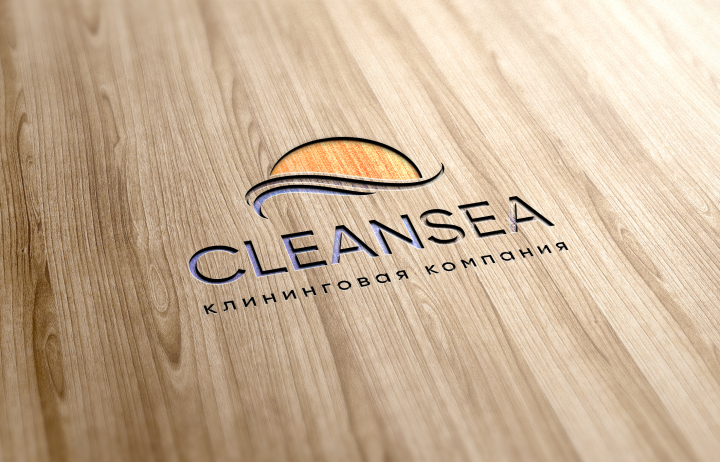 Разработка логотипа для клининговой компании CleanSea