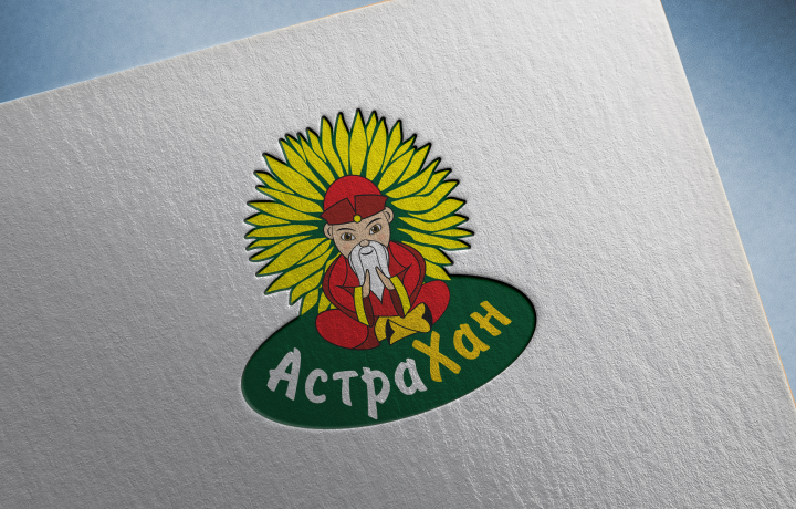 Разработка логотипа с персонажем для компании "АстраХан"