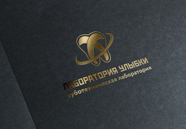 логотип для зуботехнической лаборатории "Лаборатория улыбки"