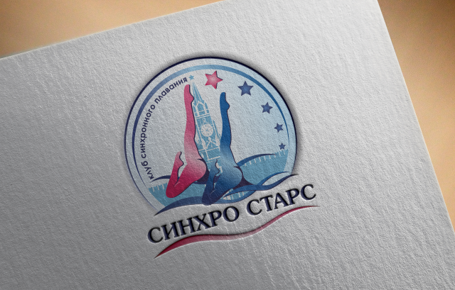логотип для школы синхронного плавания