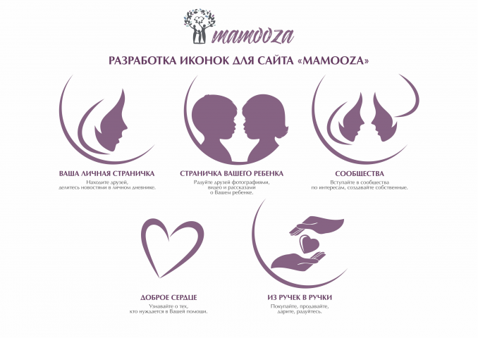 иконки для сайта Mamooza