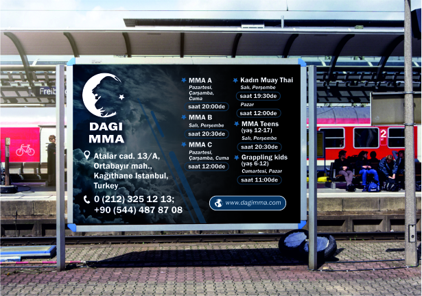 Разработка дизайн-макета баннера для DAGI MMA