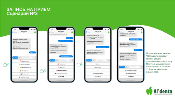Создание чат-бота в Telegram для крупной сети стоматологий