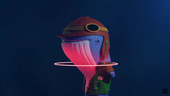 Whale 3D in Blender 3.0.0 NFT Crypto