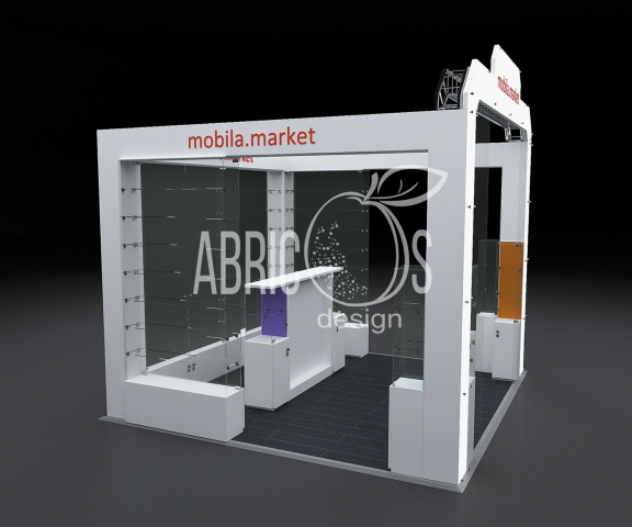 Торговый стенд MOBILA.MARKET вид 3