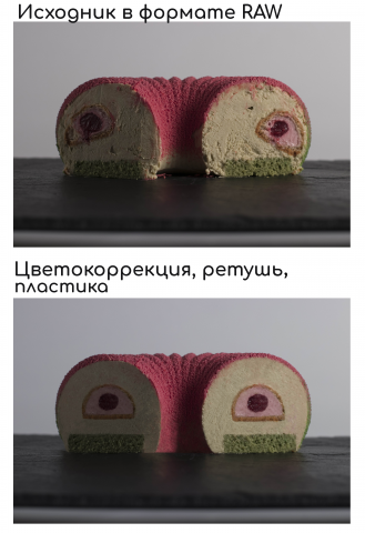 Цветокоррекция, ретушь, пластика