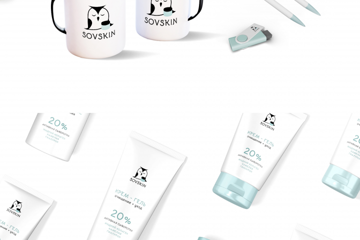 Фирменный стиль " SOVSKIN"