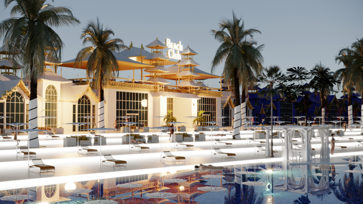 Проект на острове Бали. Beach Club