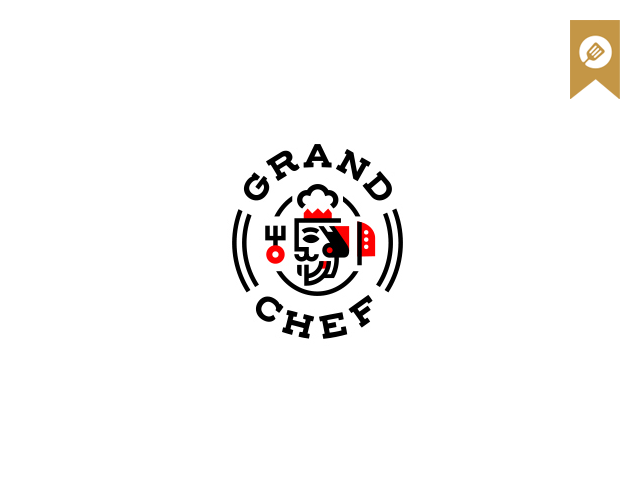 Логотип для бренда поварской одежды - Grand Chef