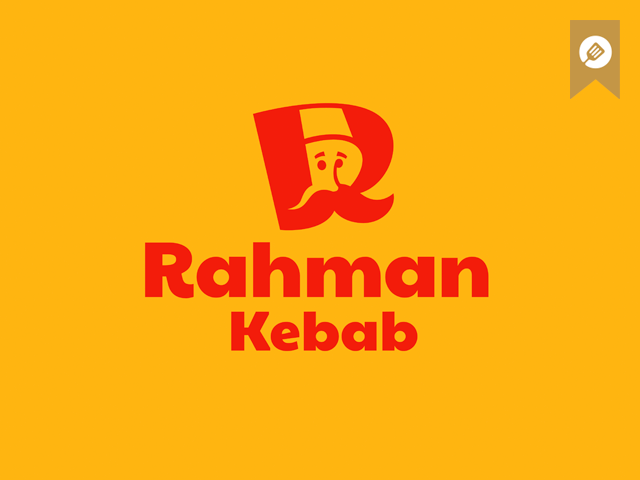 Разработка логотипа для шаурмячной - Rahman kebab
