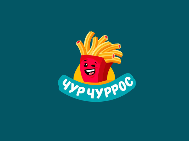 Логотип для кофейни - Чурчуррос