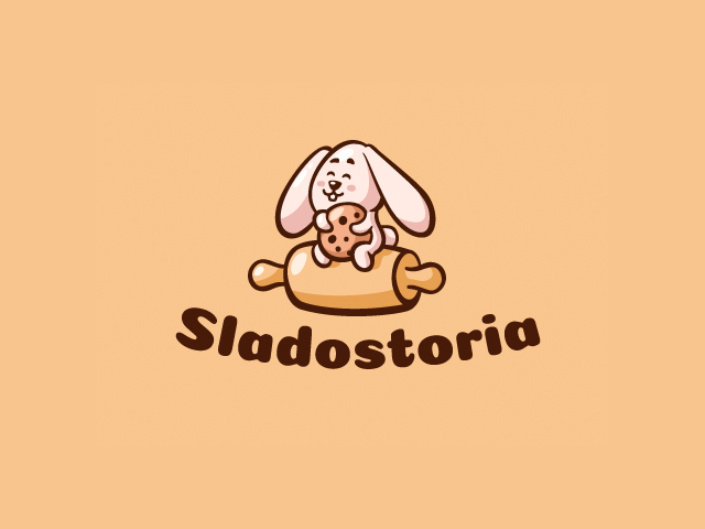 Логотип для производителя кондитерских форм и трафаретов - Sladostoria